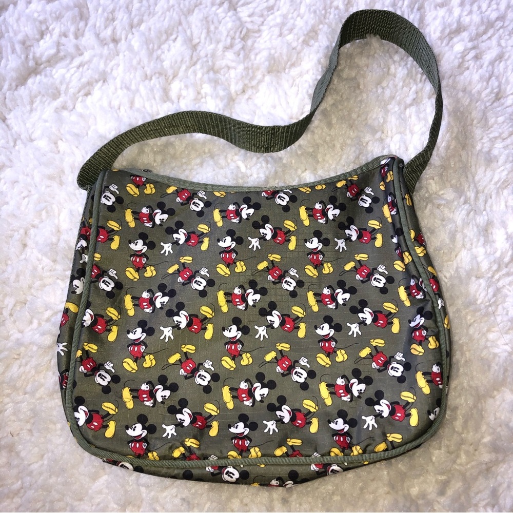 Mickey Mouse Nylon Shoulder Bag